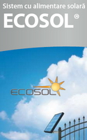 sistem cu alimentare solara ECOSOL